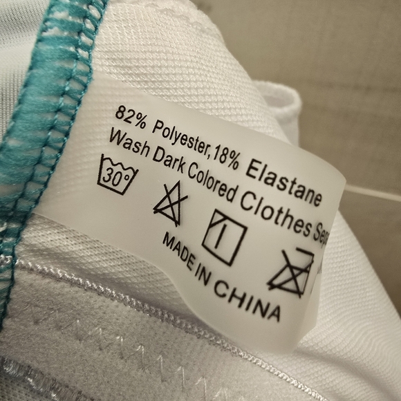 {3XL} NWOT SHEIN Tropical Splice Swimsuit Curve Plus Size Summer Beach Vacation - Picture 13 of 14